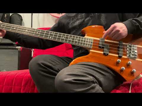 B.C. Rich Heritage Classic Mockingbird Bass LH Left Hand Lefty KOA Active EMG Pickups image 24