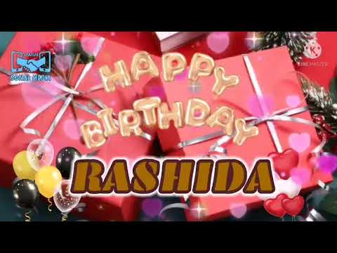 happy birthday rashida | rashida name birthday status