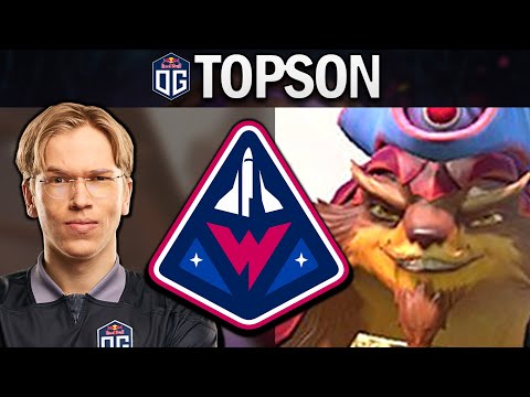 OG.TOPSON PANGOLIER VERSUS WINSTRIKE - DOTA 2 7.27 GAMEPLAY