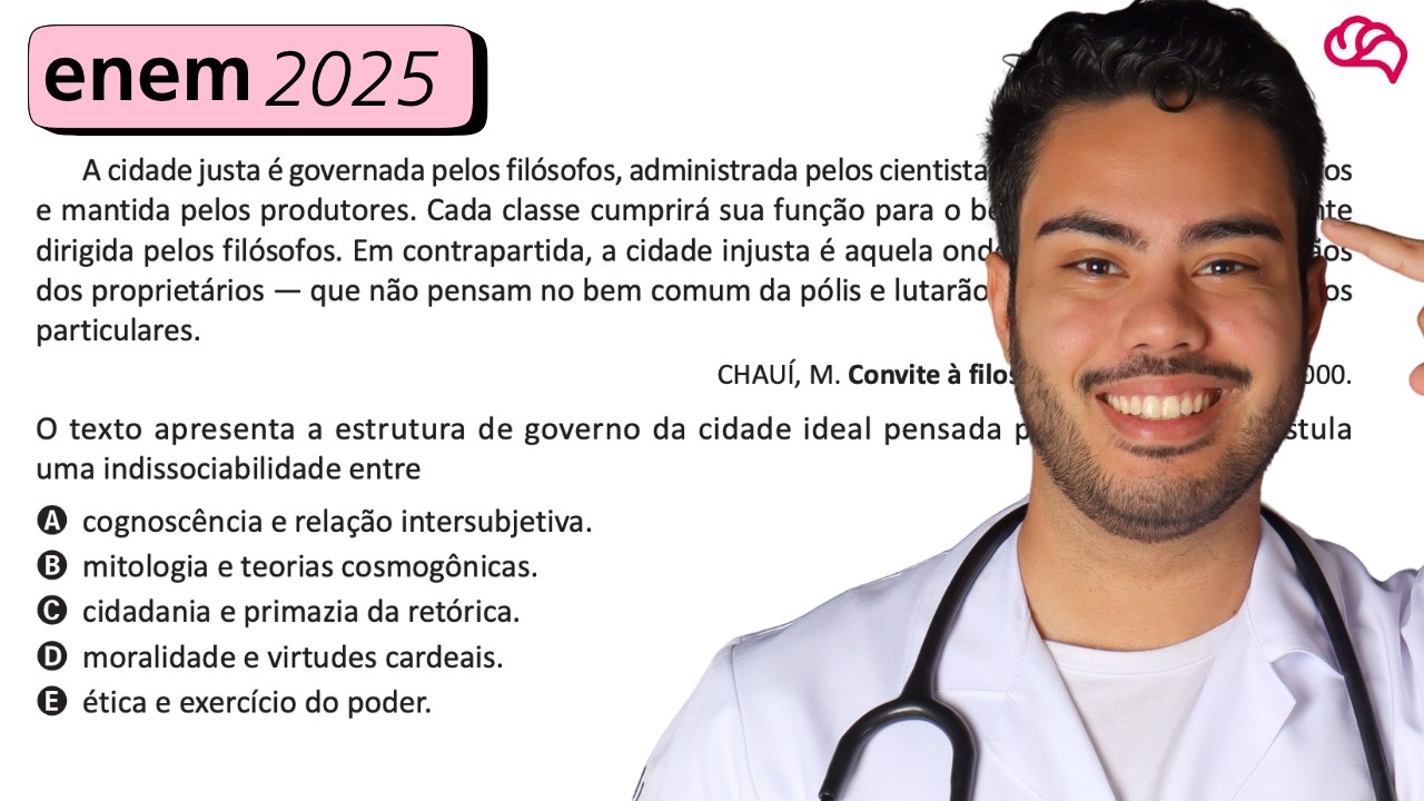 Resolução em Vídeo — Questão 82 ENEM 2025