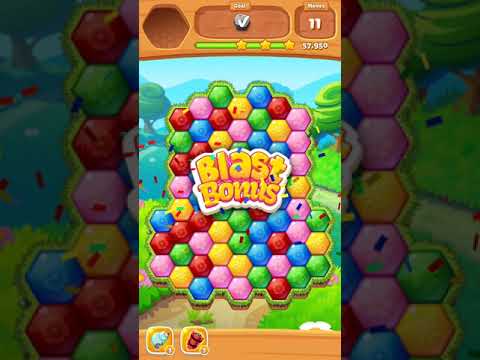 Bee Brilliant Blast Level 25 3 stars