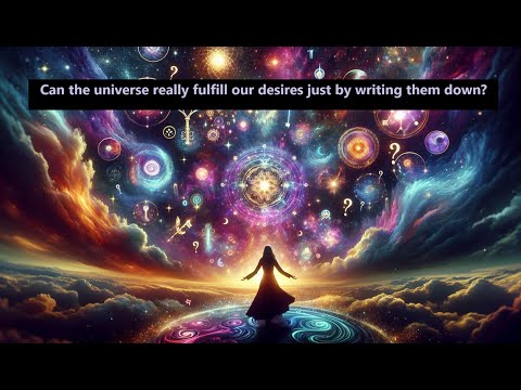 Cosmic ordering - Can the universe really fulfill our desires just by writing them down?