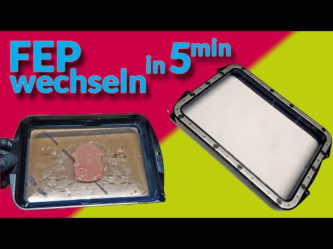 FEP Folie beim 3d Drucker wechseln          Ganz schnell und einfach!