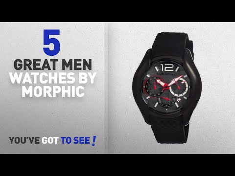 Top 10 Morphic Men Watches [ Winter 2018 ]: Morphic Men's 'M3.5 Series Strap' Swiss Quartz Stainless