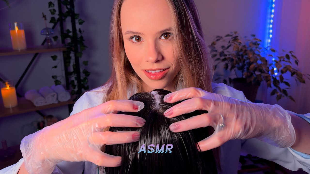 ASMR 💆‍♀ RELAXAMENTO INTENSO no Couro Cabeludo | Dermatologista Roleplay