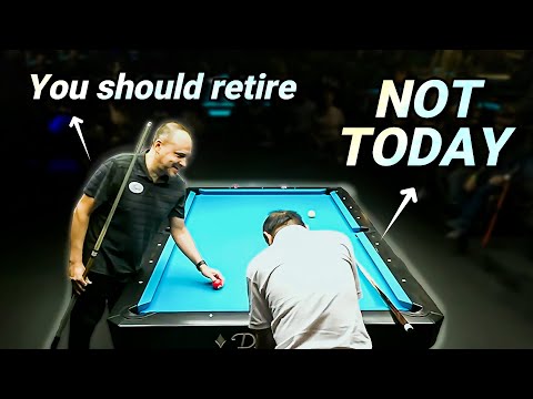 American PLAYER thinks He Can OUTSMART the LEGEND Efren Reyes