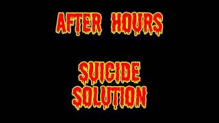 Suicide Solution 1981 (After Hours) with Randy Rhoads