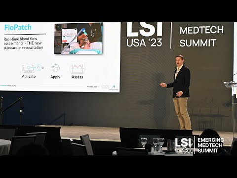 Joe Eibl Presents Flosonics Medical at LSI USA '23