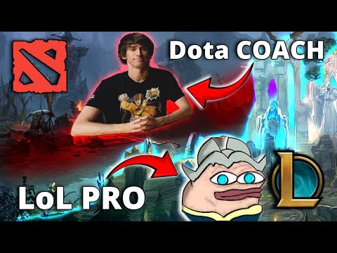 I coached LoL Pro in Dota 2 ft. Drututt
