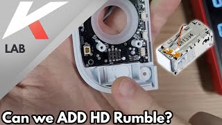 Can we ADD HD Rumble to a Controller?
