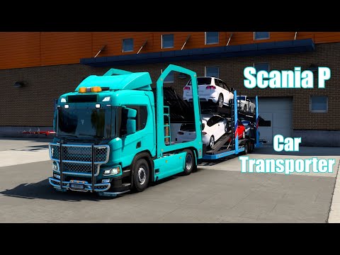 ETS2 1.45 Scania Next Generation P & Trailer - Euro Truck Simulator 2 | Logitech G920 gameplay