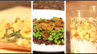 Easy Apple Recipes - A Parfait, a Stir-Fry, and a Pizza! - Fit How To