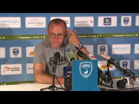 J01 : Chamois Niortais FC - ES Troyes AC, conférence de presse