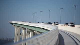 preview picture of video 'Biloxi Bay Bridge Construction Time-lapse'