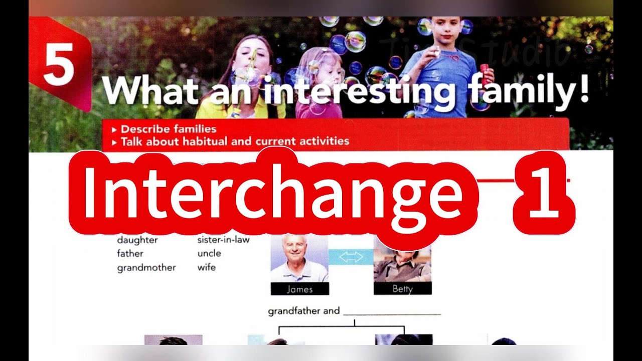 What an interesting family! - Interchange 5th Edition Book 1 Unit 5