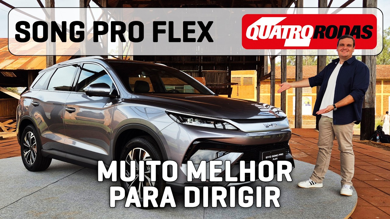 BYD Song Pro 2027 é flex e ficou MELHOR mesmo com MENOS POTÊNCIA e MAIS LENTO