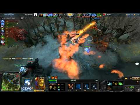 CEVO-Main DOTA2 Season 4: Top 5 vs. Wild Witch Doctors - Week 1:2 (1 of 3)