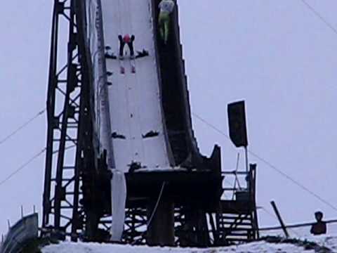 Petr Chaadaev (87.5 meters) at Silver Mine Ski Jumping Tournament