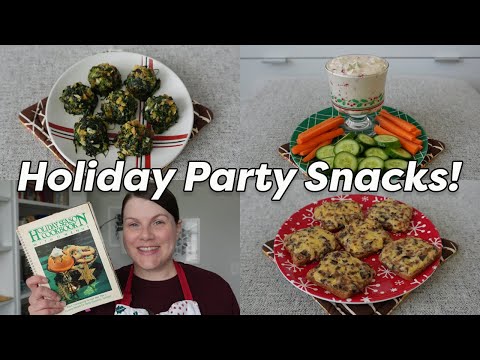 Holiday Party Snacks - 1980s Recipes from Home Economics Teachers!