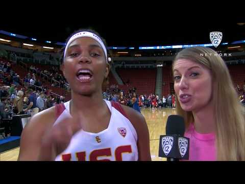 USC women's basketball's Aliyah Mazyck on teammate Kristen Simon: 'Her presence lights up the team'