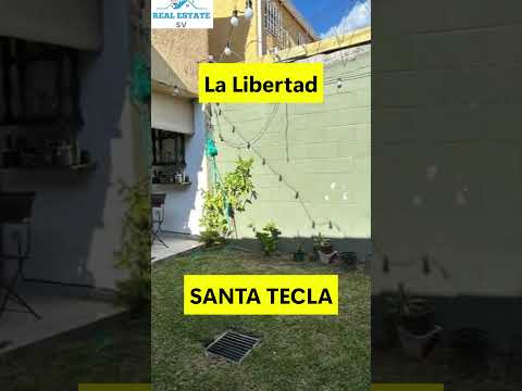 CASA EN VENTA EN RESIDENCIAL PRIMAVERA SANTA TECLA EL SALVADOR #bienesraices #ventacasa #santatecla