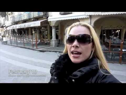 Amanda Somerville Video Blog - Domodossola, Italy 10.02.2010