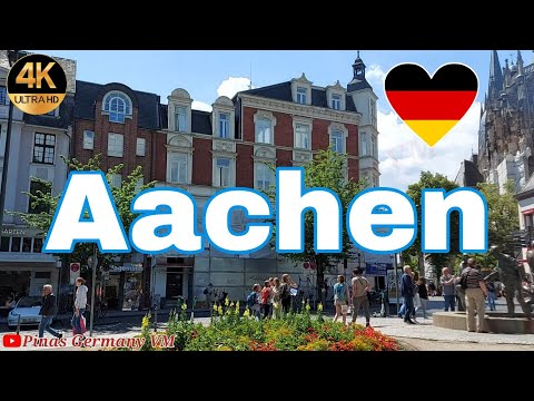 Aachen City, Germany. Walking Tour.