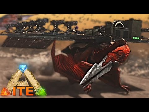 [18] FedARK The Flying Fortress!!! (ARK Island To Extinction: Scorched Earth)