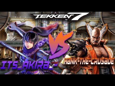 Tekken 7 PS4 Replay Its_Akira_- (Kunimitsu) Vs Hank-the-crusade (Heihachi)
