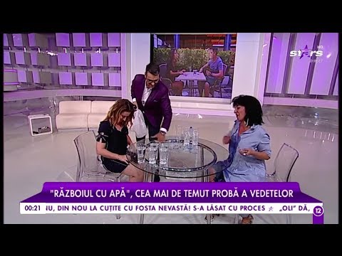 La Agenţia VIP continuă războiul cu apă! Bianca vs. Angie Cobuţ!