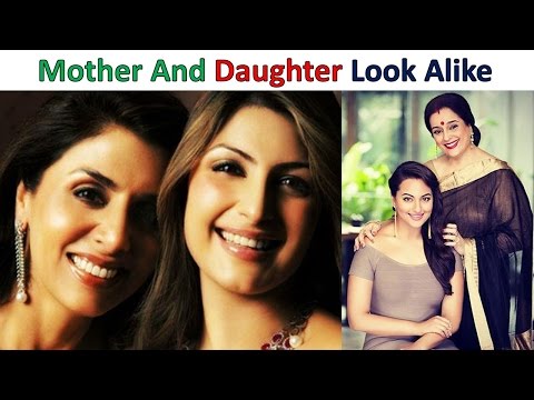 Top Bollywood Actresses Who Look Alike Their Mothers 2017 Video