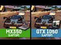 MX350 Vs GTX1050 Laptop In 17 Games