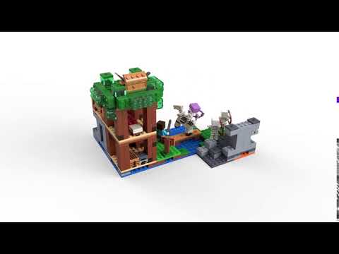LEGO 21146 The Skeleton Attack - LEGO Minecraft