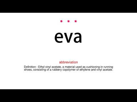 How to pronounce eva - Vocab Today