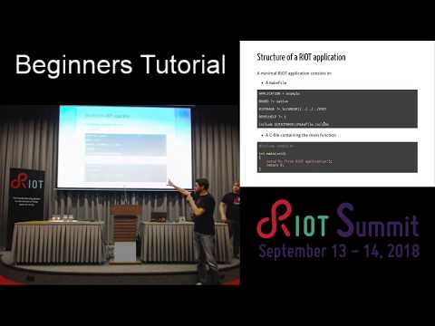 RIOT Summit 2018 @ Amsterdam, Day 2 - Beginners Tutorial