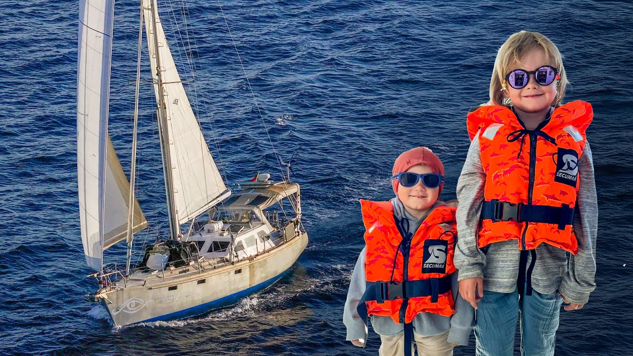 We sail with children!!