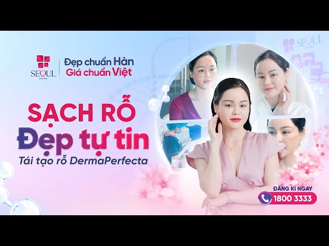 Hóa Nàng Thơ Sau Điều Trị Sẹo Rỗ DermaPerfecta Tại Seoul Center