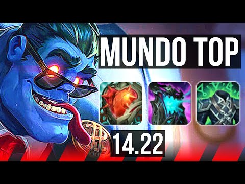 DR. MUNDO vs KLED (TOP) | 1200+ games, 11/3/12 | KR Grandmaster | 14.22