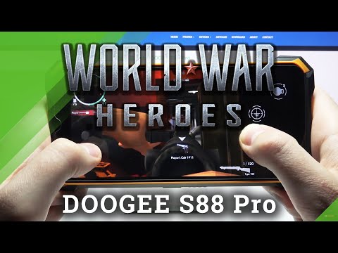Test Game World War Heroes on Doogee S88 Pro | MediaTek Helio P70 | 6 GB RAM | Gameplay - FPS Check