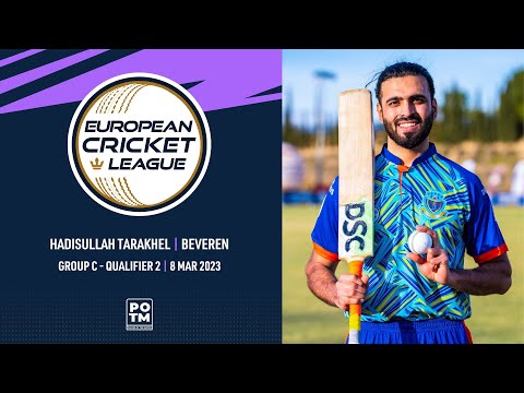 POTM: H.Tarakhel - BEV vs LL | European Cricket League 2023 | Group C, Day 3 | ECL23 | ECL23.041