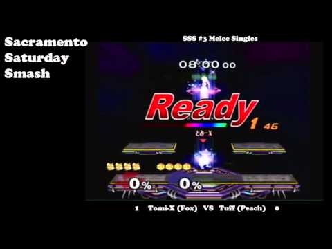 SSS 3 Melee Singles  - Tomi-X (Fox) vs Tuff (Peach)