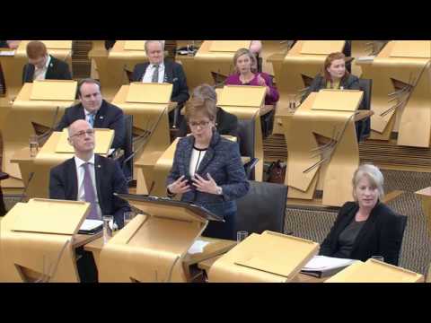 First Minister's Questions - 8 March 2018
