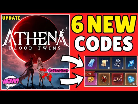 ATHENA Blood Twins & Giftcodes - Official Launch Android iOS | ATHENA Blood Twins  Codes Gameplay