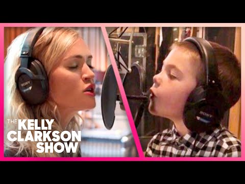 Carrie Underwood Recorded Duet With Son 👩‍👦