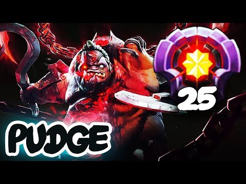 "So much meat, so little time." EPIC Pudge LVL 25 Master Tier Gameplay Compilation