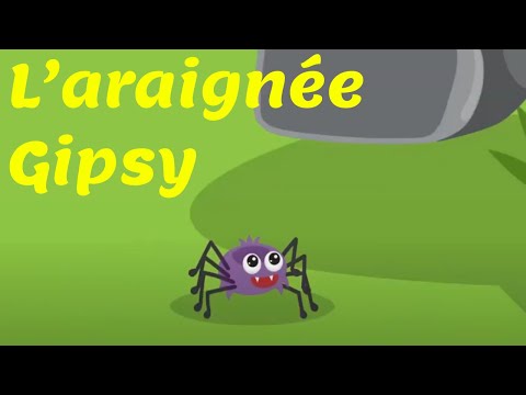 L'Araignée Gipsy - Comptine avec paroles pour bébé et tout petit