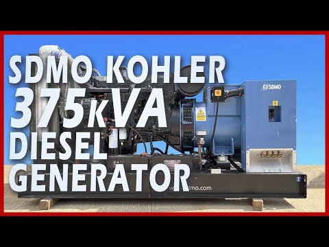 SDMO Kohler 375kVA Diesel Generator run test | #fgwilson #kohler #testrun Authorised Dealer