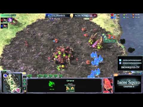 Starcraft 2 Scarlett vs Symbol Game 1 ZvZ