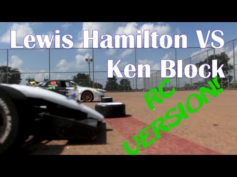 Lewis Hamilton VS Ken Block | THE RC VERSION! - Tamiya CC01 vs F-104w
