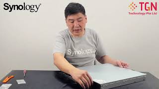 Video thumbnail for Synology RS1619xs+ Rack station in-depth look & installation (HDD & SSD) by TGN Technology